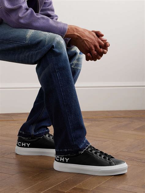 givenchy city sport leather sneakers|givenchy sneakers herren.